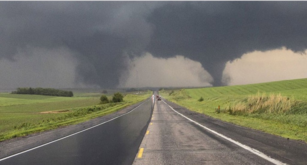 Scary ‘Twin’ Tornadoes Rip Through Nebraska Tornado Oracle