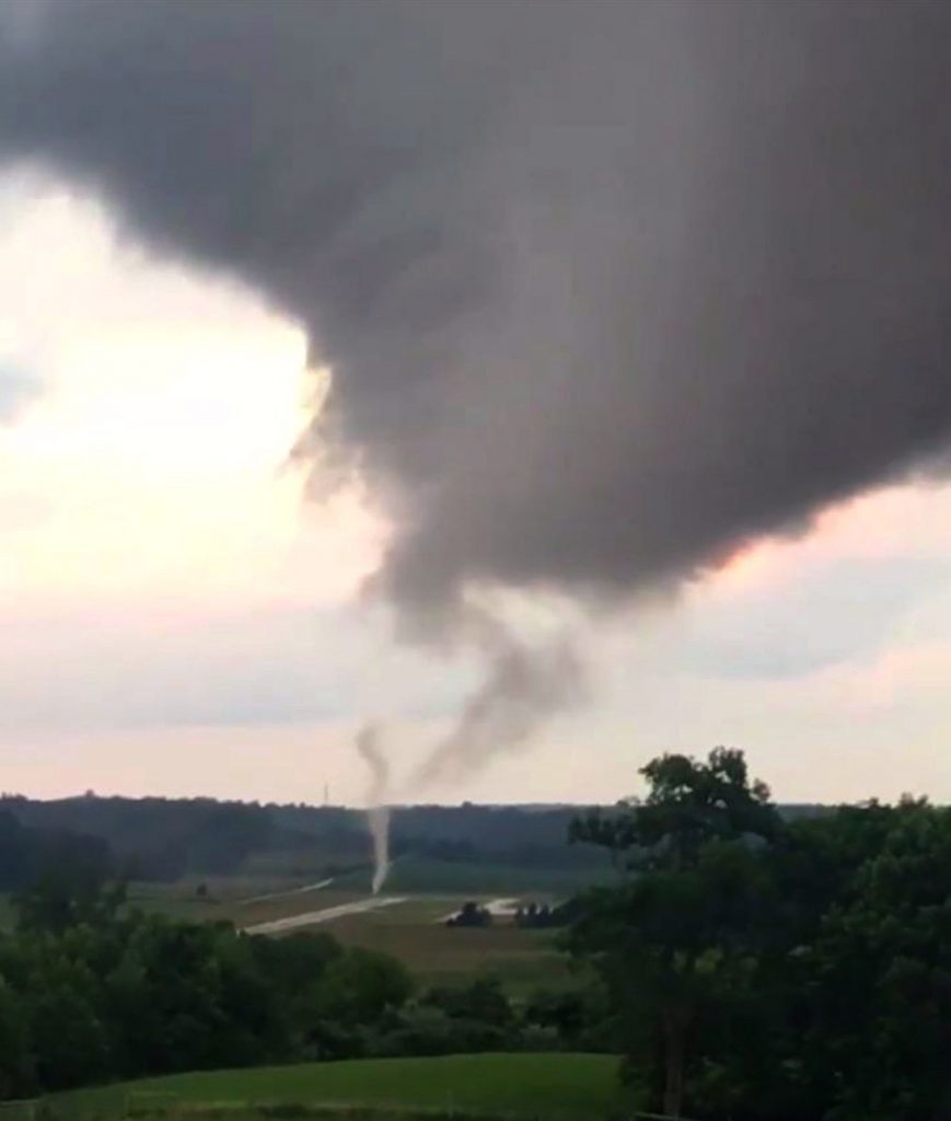 Confirmed EF0 tornado touches down in Jackson County Tornado Oracle